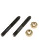 Dorman Studs Exhaust Manifold Mounting Hardware Steel Natural Pair
