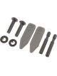 Dorman Door Lock Knobs Assortment Plastic Black For Ford Lincoln Kit