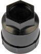 Dorman Lug Nut Covers Plastic Black For Buick Chevy Pontiac Pack of 5