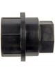 Dorman Lug Nut Covers Plastic Black For Cadillac Chevy GMC Pack of 5