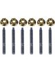 Dorman Exhaust Manifold Studs Steel Natural For Ford Mercury Pack of 6