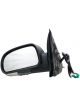 Dorman Side View Mirror Power ABS Black Passenger Side For Chevy Isuzu