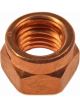 Dorman Nut Hex 10mm X 1.5 Brass Copper Plated Pack of 10