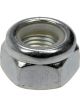 Dorman Nuts Nylon Locknuts 12mm x 1.25 Hex Steel Natural Pair