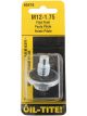 Dorman Oil Drain Pan Plugs Plug Thread Size 12mm x 1.75