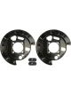 Dorman Rear Disc Brake Backing Plates Pair EDP For Cadillac Chevy GMC