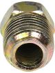 Dorman Fitting Pipe Plug Hex Head Steel Gold Irradiated 3/16