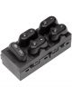 Dorman Power Window Switch Passenger Side Front Black For Ford Mercury