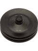 Dorman Power Steering Pulley V-Belt 2 Groove Steel Black For Pontiac