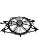 Dorman Electric Fan A/C Condenser Single White Blades For Dodge Ram