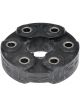 Dorman Driveshaft Coupler Rubber Steel Black For Chevy Pontiac
