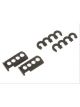 Dorman Spark Plug Wire Looms Clip-in 4-wire Plastic Black Pack of 4