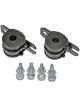 Dorman Sway Bar Bushings Rubber Black Rear For Nissan Pair