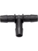 Dorman Tee Fitting Plastic Black 1/2