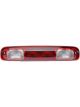 Dorman Third Brake Light Assembly Stock Red Clear Incandescent