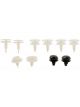 Dorman Trim Panel Fasteners Nylon Black Pack of 10