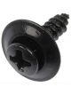 Dorman Trim Screw Black Sems Head 8-18 X 5/8