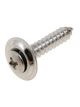 Dorman Trim Screw Phillip Trim Head Chrome #10 Size 1.000