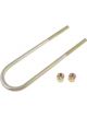 Dorman U-Bolt Round Steel Zinc 13.250
