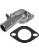 Dorman Water Neck Thermostat Housing Steel For Buick Chevy Pontiac