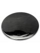 Dorman Wheel Center Cap Push-On Steel/Plastic Chrome No Logo