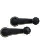 Dorman Window Crank Front Black Plastic For Volkswagen Pair
