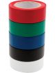 Performance Tool Electrical Tape Red Green Blue Black White