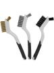 Performance Tool Wire Brush 3pcs Soft Grip Mini Brush Set