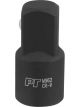 Performance Tool Impact Socket Adapter Chrome Vanadium Steel 3/8
