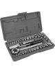 Performance Tool Sockets Standard Metric 33pcs Plastic Case Set
