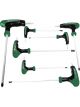 Performance Tool T-Handle Torx Key Steel Plastic Handle Pack of 7