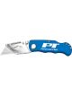 Performance Tool Folding LB Utility Knife Blue