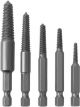 Performance Tool Screw and Stud Extractor 5pcs Spiral Power 1/4