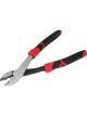 Performance Tool Pliers Wire Crimping Steel Black Oxide Rubber Handles