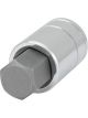 Performance Tool Socket Hex Bit 17mm Vanadium Steel Nickel Plated 1/2