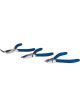 Performance Tool Mini Pliers 3pcs Steel Natural Blue Handles Pack of 3