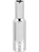 Performance Tool Socket Deep Well 8mm Vanadium Steel Chrome 3/8
