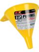Performance Tool Funnel Round Plastic Yellow 3.50