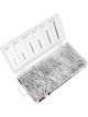 Performance Tool Cotter Pin Assortment 1000pcs 6 Sizes Resealable Kit