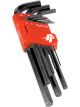 Performance Tool Hex Key Wrenches Long Metric 9pcs Set