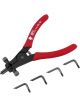 Performance Tool Snap Ring Pliers External Adjustable Tip Angle