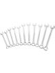 Performance Tool Wrench Set 11pcs SAE Vanadium Steel Chrome Storage Rack