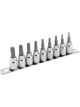 Performance Tool Socket Set Torx Bits 9pcs 3/8