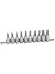 Performance Tool Socket Set Allen Bits 10pcs 3/8
