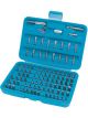 Performance Tool Drive Bits Steel Include Moulded Storage Case 100pcs