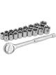 Performance Tool Sockets Metric and SAE 3/8
