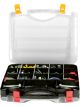 Performance Tool Storage Case Double Sided Plastic Black Clear