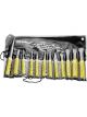 Performance Tool 12pcs Chisel and Punch Set Alloy Steel Tempered Polished