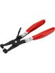 Performance Tool Hose Clamp Pliers Straight Design Steel Black Red