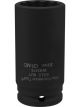 Performance Tool Axle Nut Socket 30mm Size Chromoly Black 12 Point 1/2